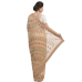 Ada Exclusive Handcrafted Fawn Faux Georgette Saree With Blouse Ada Exclusive Handcrafted Fawn Faux Georgette Saree With Blouse